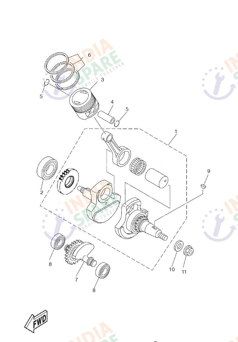 CRANKSHAFT & PISTON